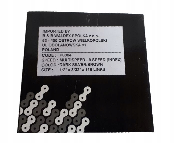 ŁAŃCUCH rowerowy MTB 8 rzędów 116 ogniw HG INDEX Marka inna