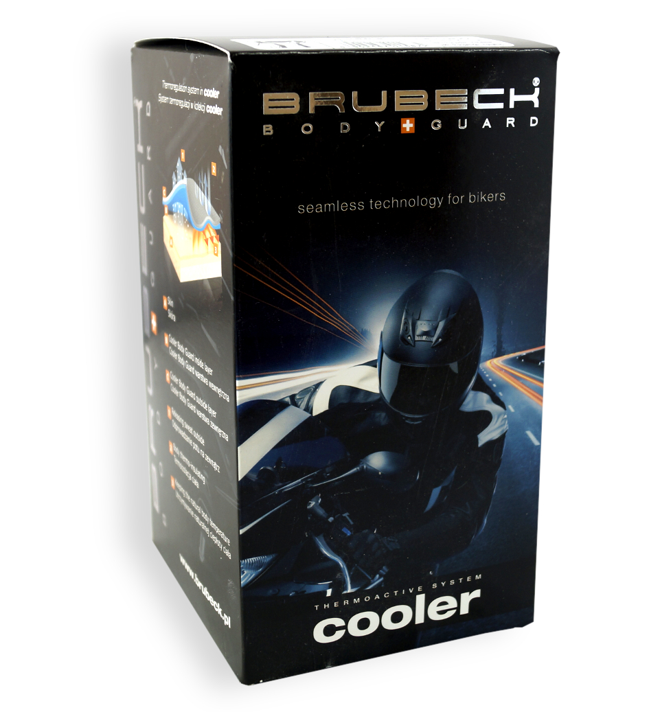 BLUZA TERMOAKTYWNA NA MOTOR BRUBECK COOLER r L Waga produktu z opakowaniem jednostkowym 0.6 kg