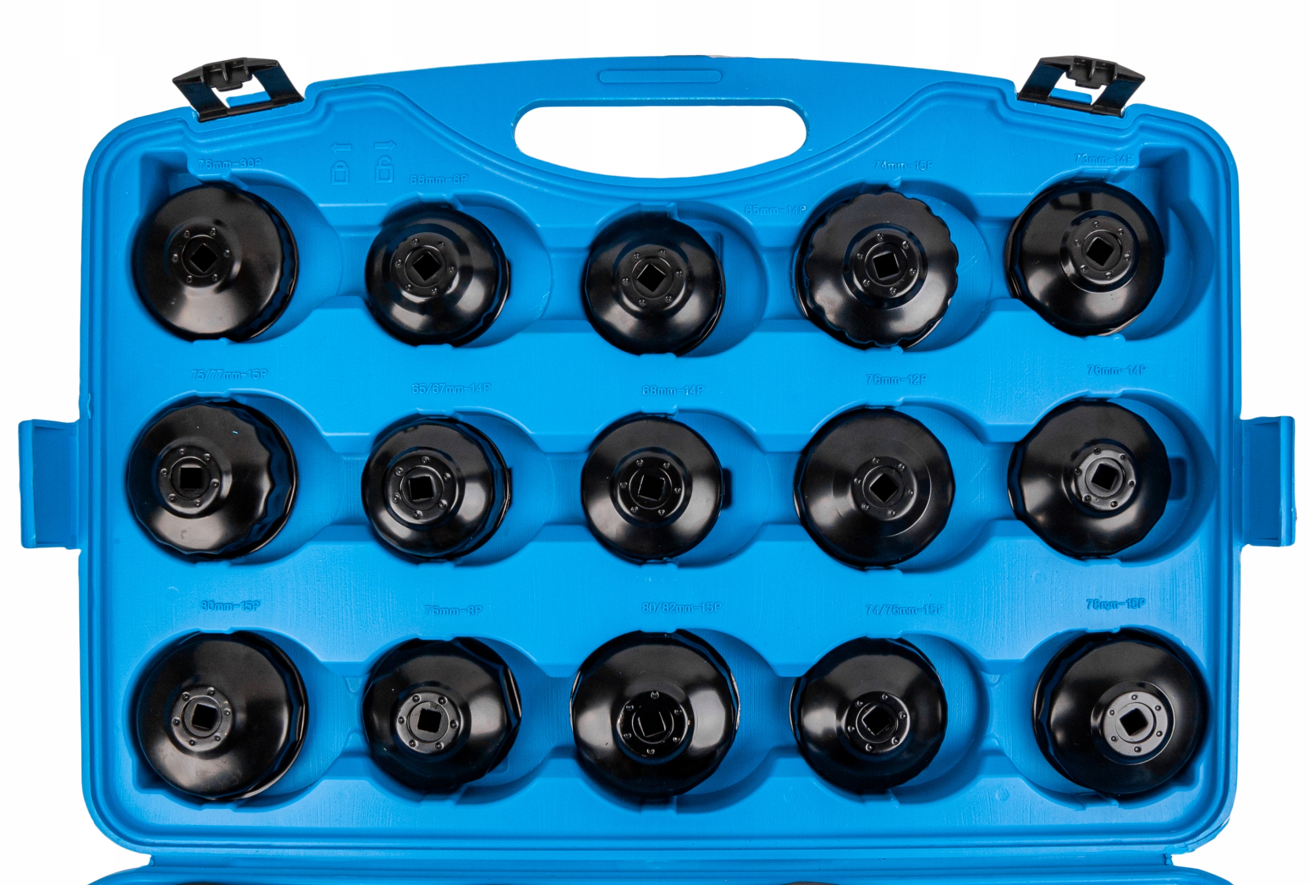 KLUCZE NASADOWE DO FILTROW OLEJU NASADKI ZESTAW 30 Kind Socket wrench