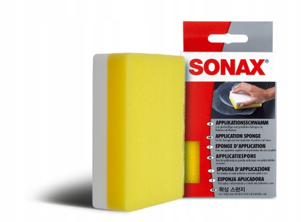 Sonax Gąbka Pad Aplikator Do Nakładania Wosku S417300