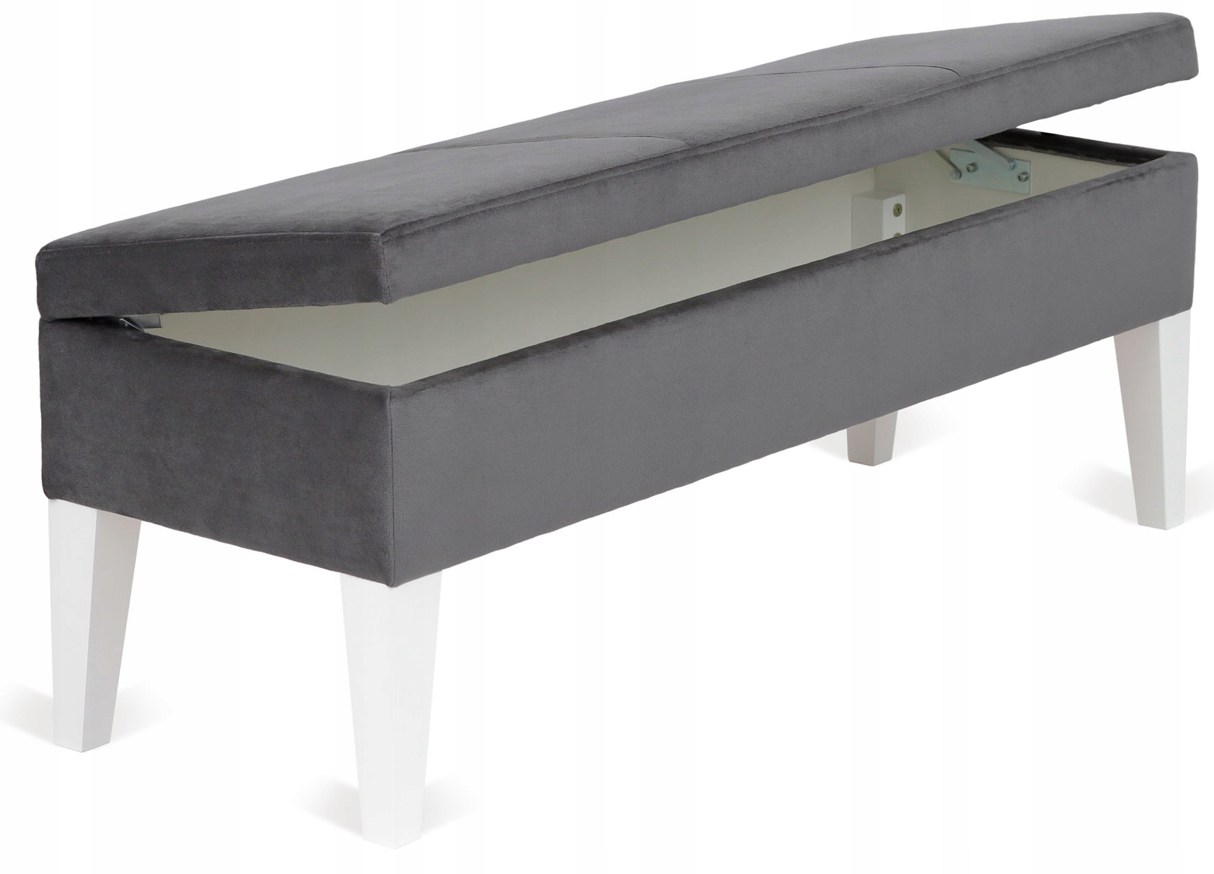 Ławka Montana otwierana miękka pufa ze schowkiem Głębokość mebla 40 cm