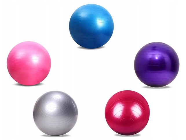 PIŁKA DO ĆWICZEŃ PILATES REHABILITACYJNA 65 CM Średnica 65 cm