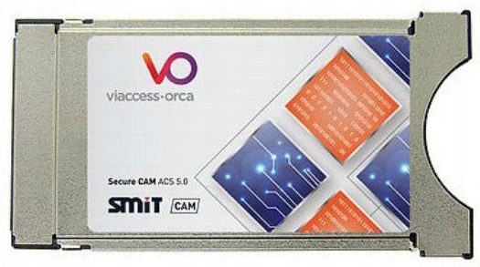 Moduł CI CAM Viaccess Smit do Kart Erotycznych TV Satelitarnej ORCA ACS 5.0