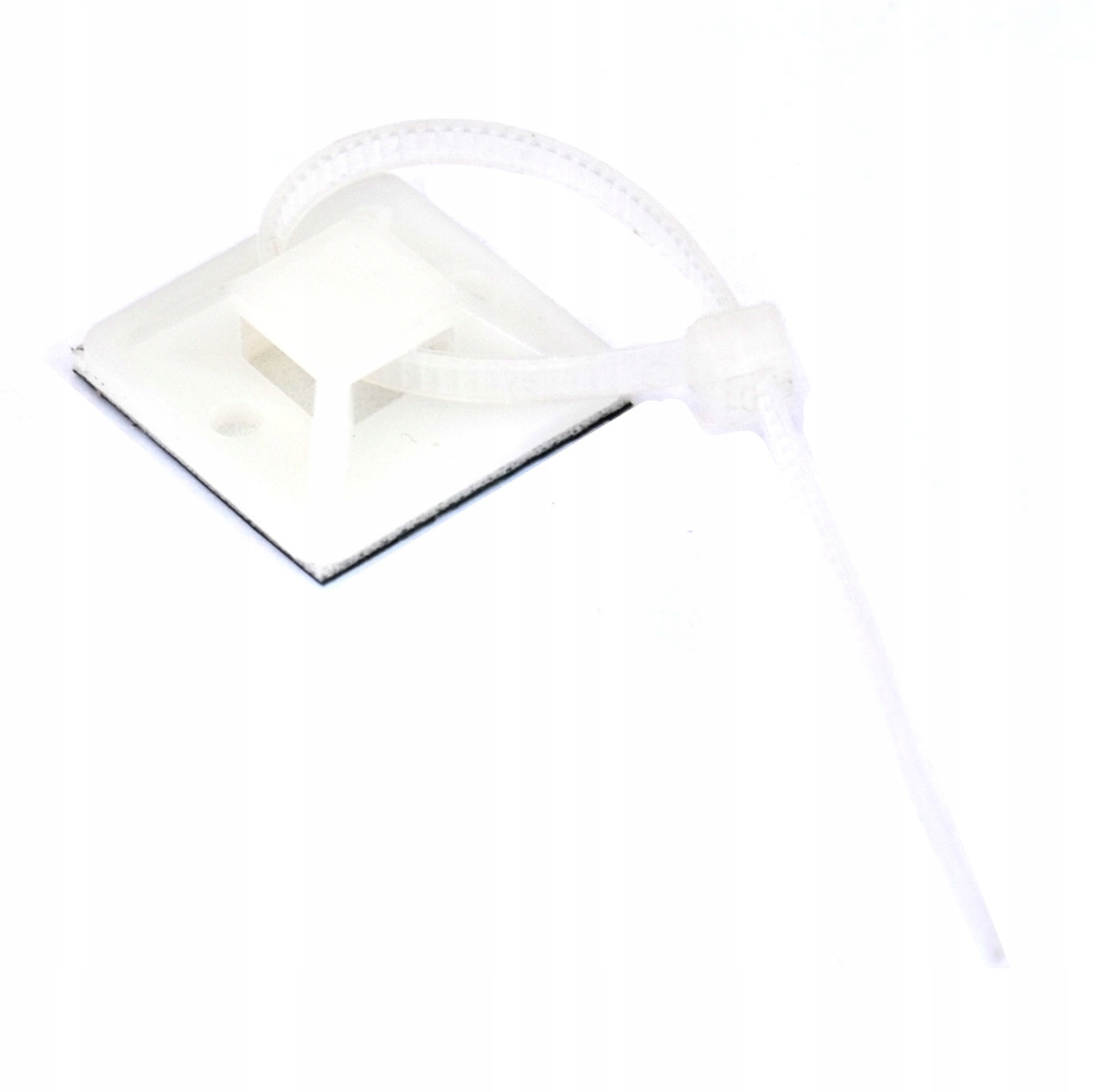 100x UCHWYT SAMOPRZYLEPNY DO KABLI + OPASKI 20x20 Marka inna