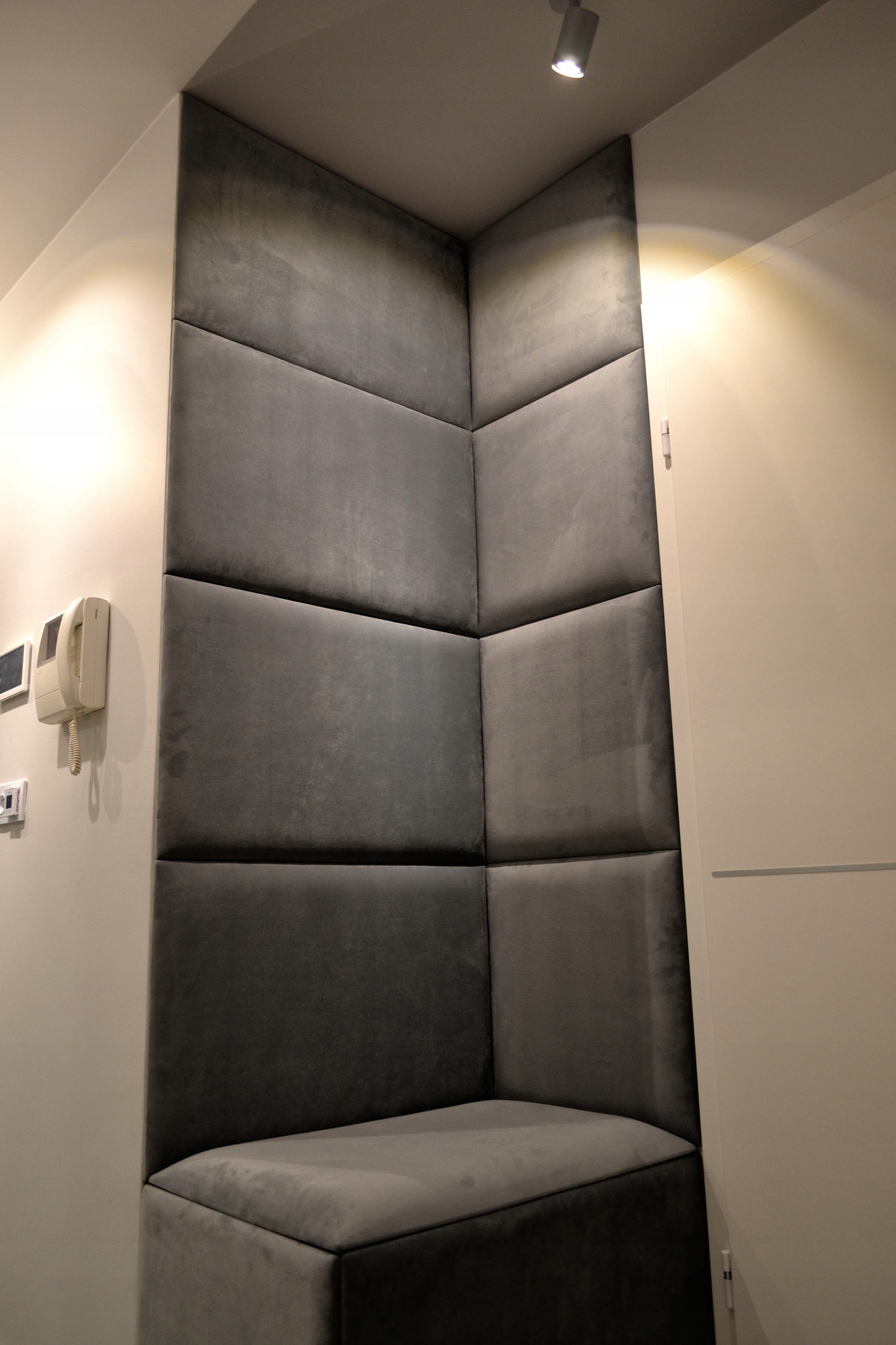 Panele tapicerowane 40x60 wezgłowie zagłówek wnęka Szerokość mebla 60 cm