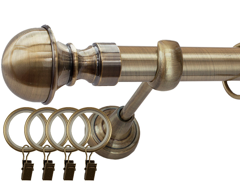 

Karnisz 280 cm Pojedynczy 2,8 Modena karnisze 25 .