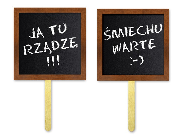 

Tabliczki do Fotobudki Sesji Ślubnych - 2szt tl7