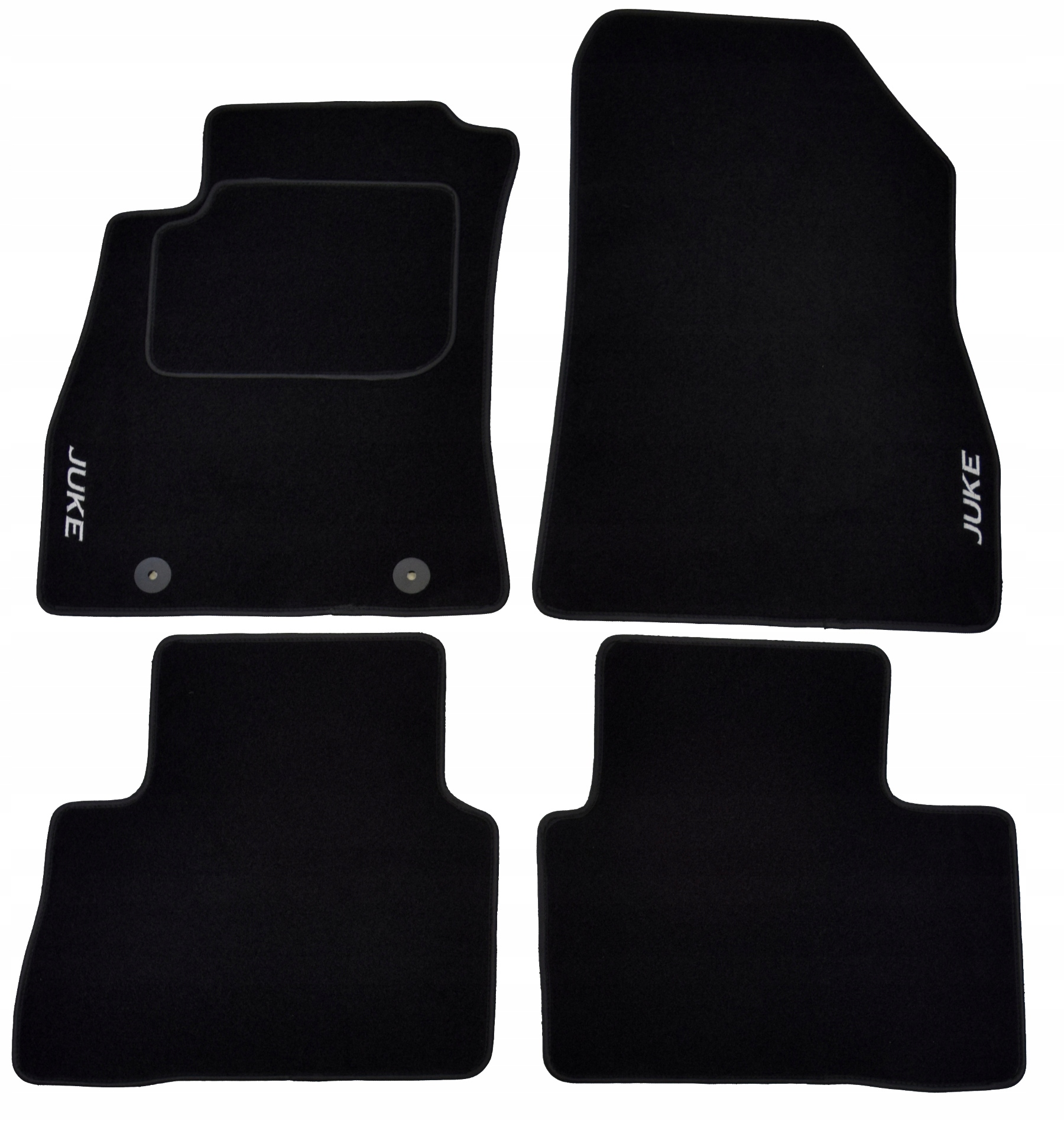

Nissan Juke 2010-2019r Dywaniki welurowe CL Haft