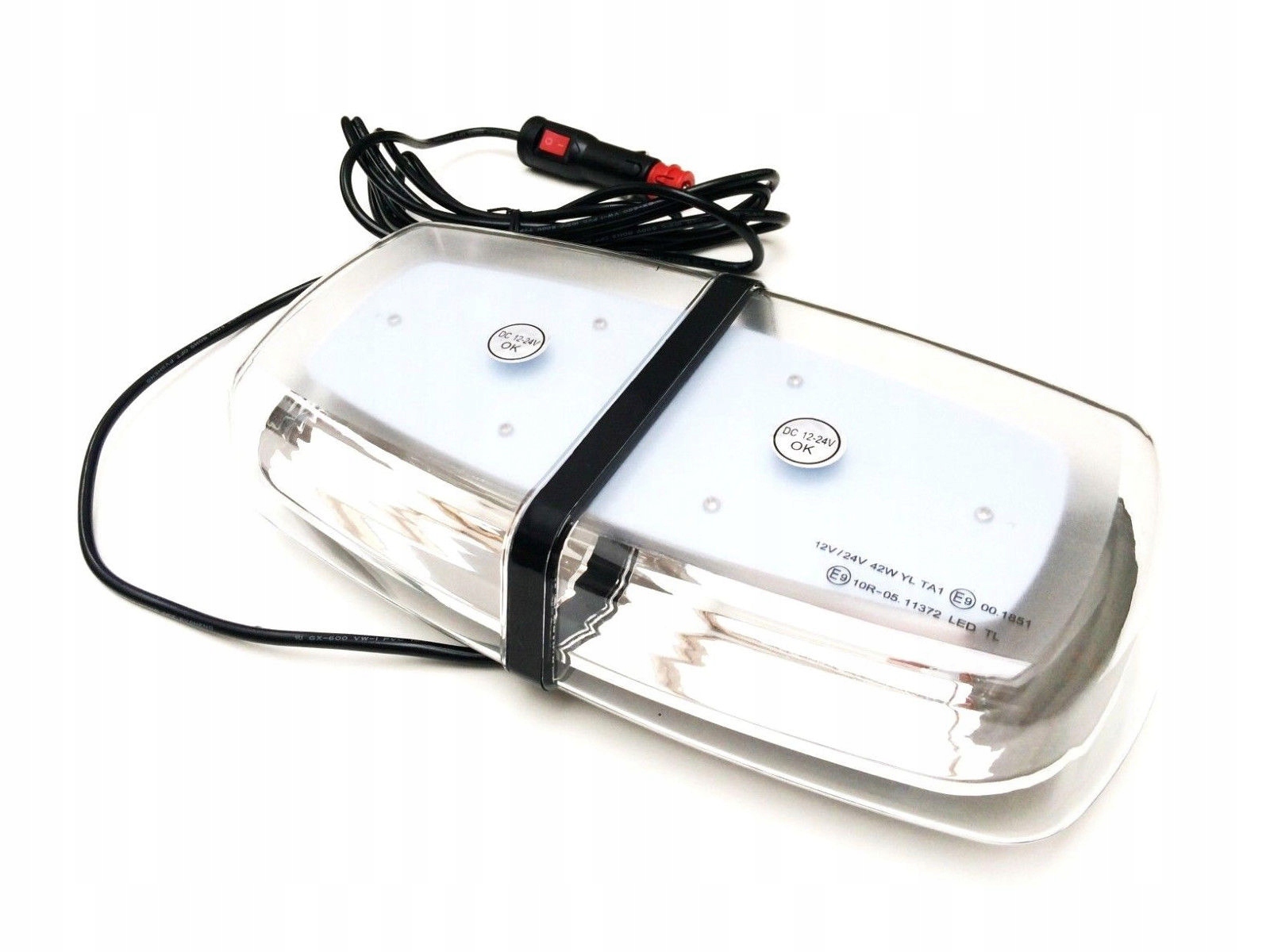 BLK0010 - СВІТЛОДІОДНА ЛАМПА ПОПЕРЕДЖЕННЯ ПРОМІНЬ СТРОБ ПІВЕНЬ