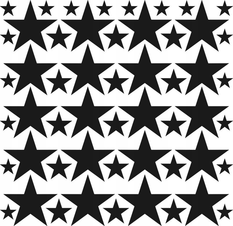 

Naklejki na samochód Tir Bus Gwiazdki 53 szt