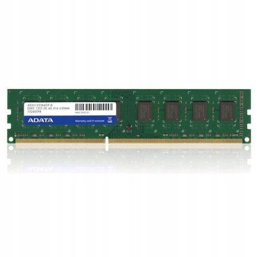 ADATA DDR3 1333 32GB U-DIMMメモリ ADATA DDR3 3-2GB RAM stix 4GB SET 1333(9) 2GX8 1024 1948 U