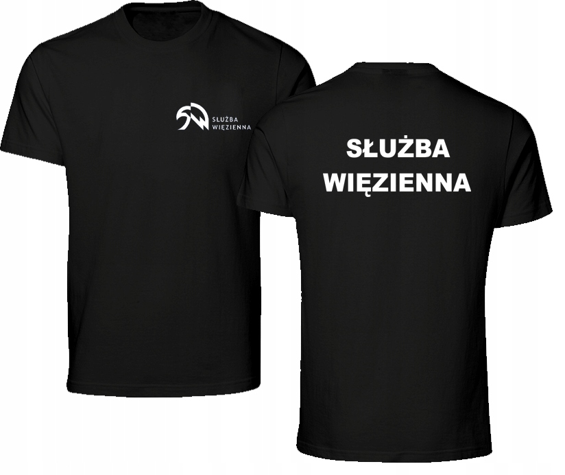 

Koszulka Służba Więzienna, t-shirt Sw męski