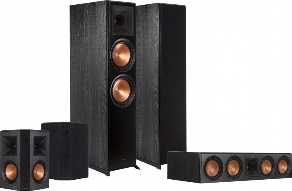 KLIPSCH RP-6000F/RP-404C/RP-402S Kino Domowe EBONY