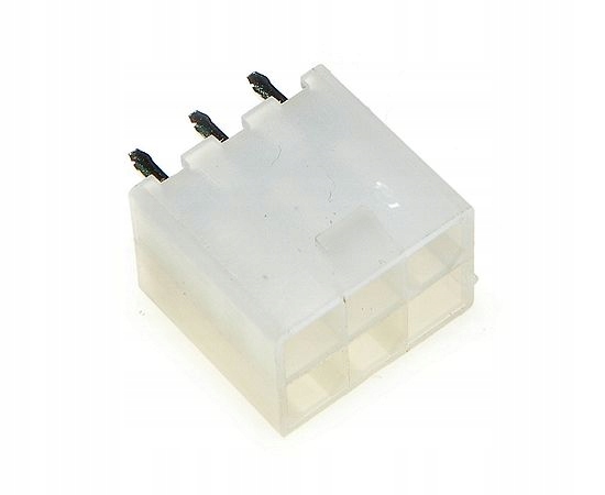 

Wtyk złącze Mini-Fit Molex 2x3 męskie Tht