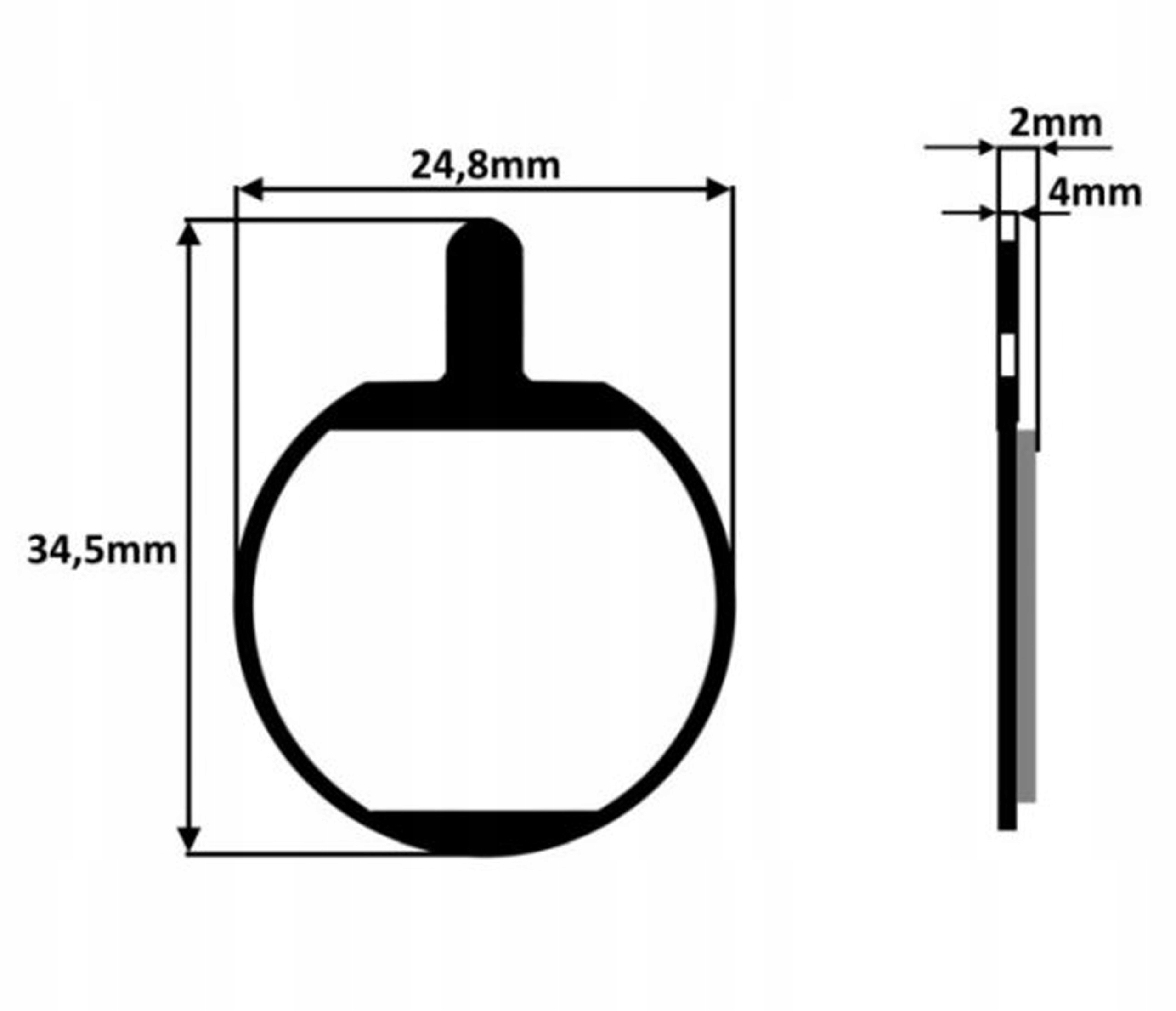 KLOCKI HAMULCA ROWER TARCZOWE PÓŁMETALICZNE PROMAX Typ roweru miejskie, trekkingowe