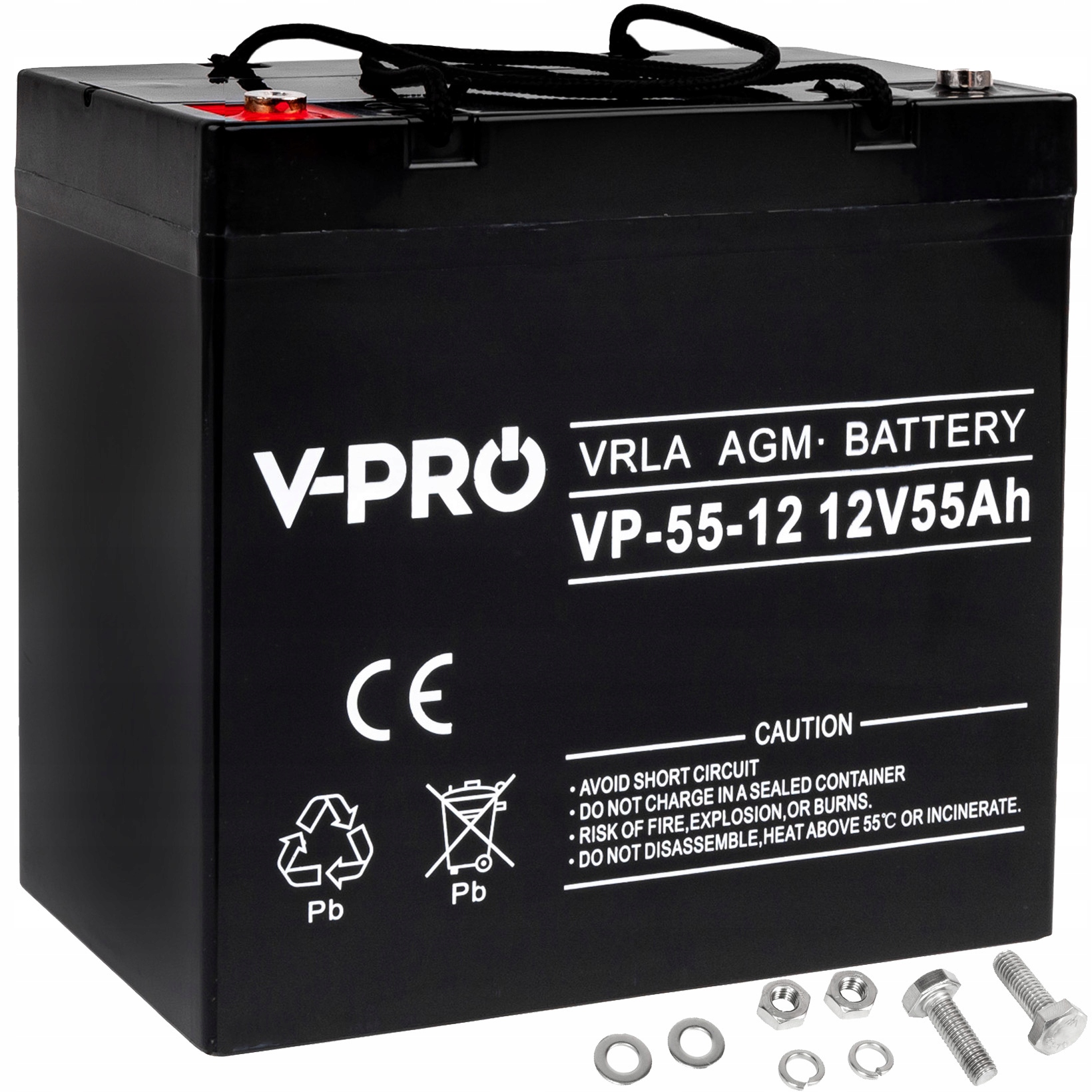 

Akumulator Bezobsługowy Agm Do Ups 12V 55Ah Nowy