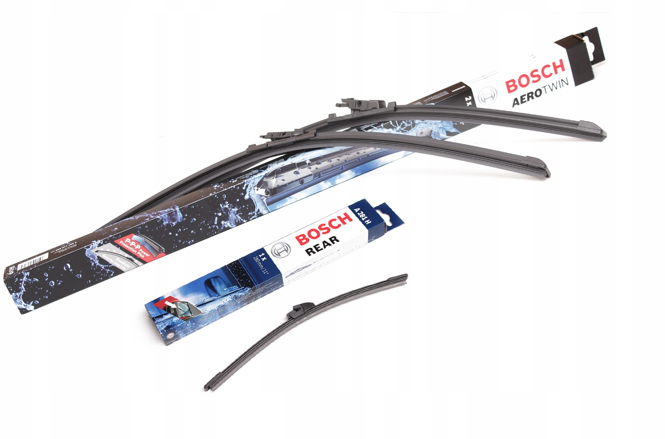 Wycieraczki Bosch Przód+tył Do Seat Leon 2 2009- 1P1