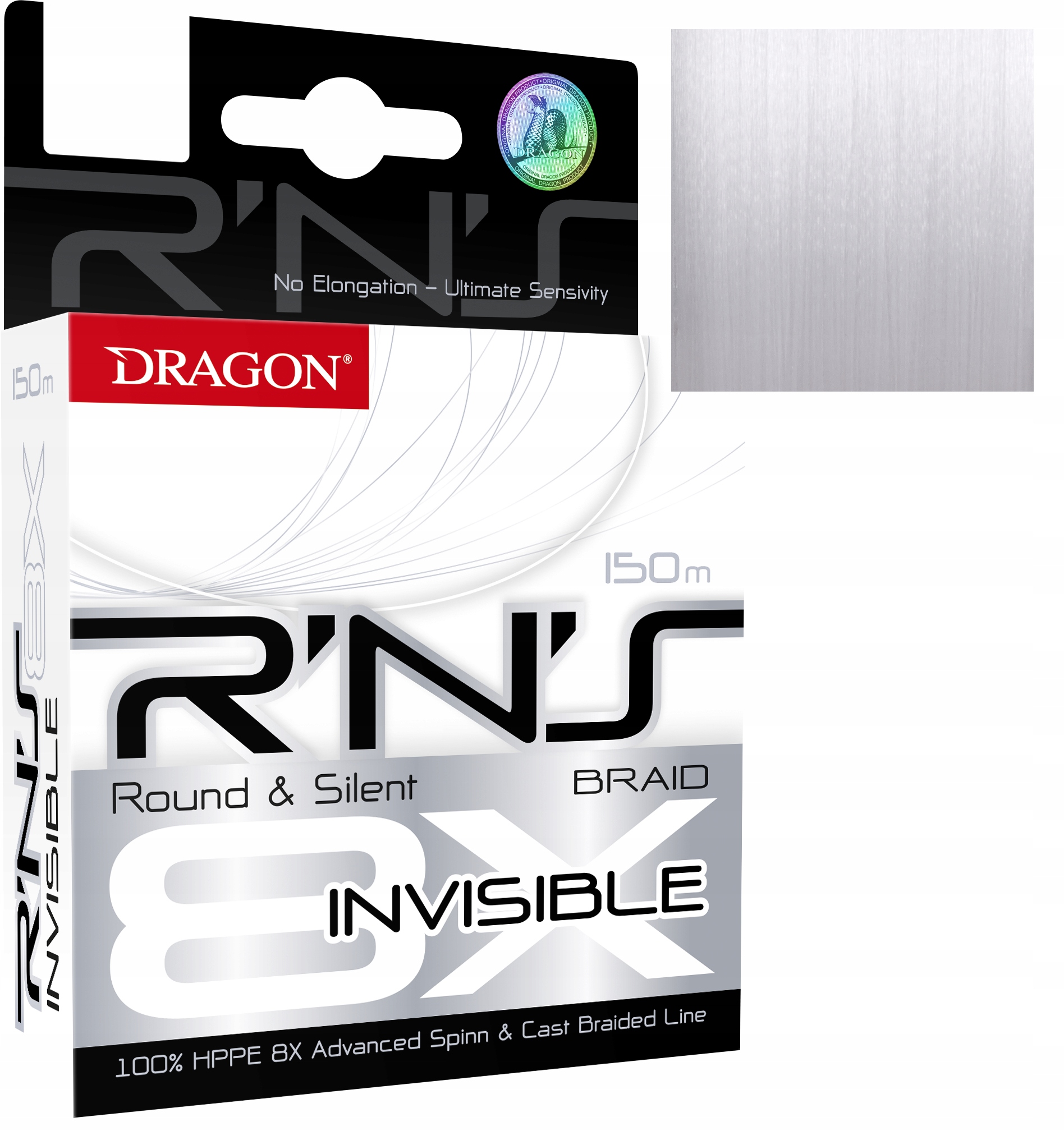 

Plecionka Dragon R'n's 8X Invisible 0,20mm 150m