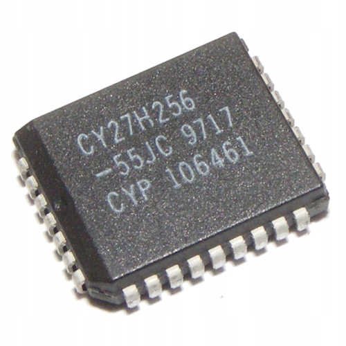 

Pamięć Otp 256K (32Kx8) Eprom CY27H256-55 PLCC-32