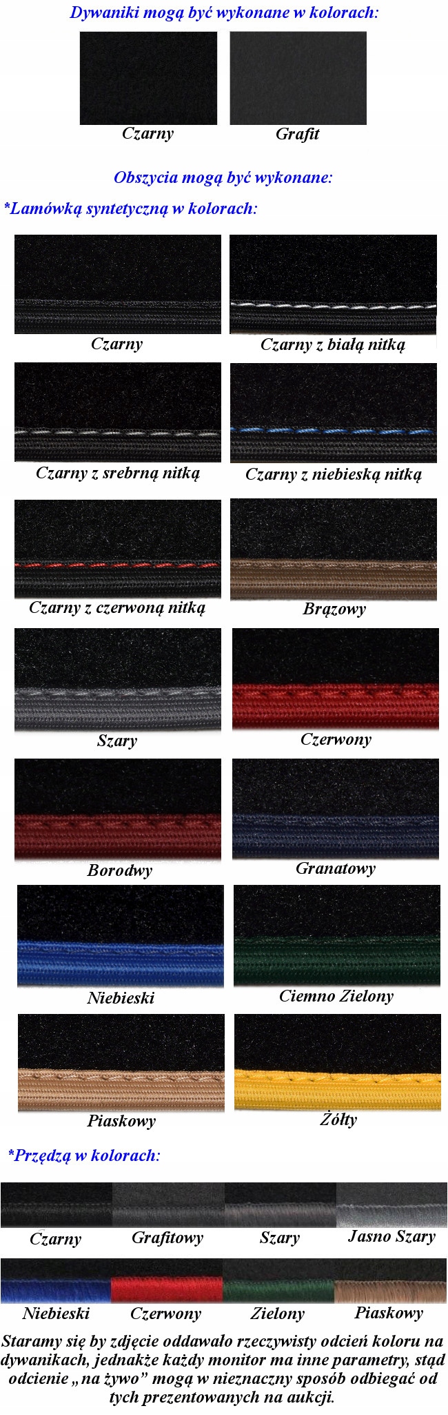 Citroen C4 Cactus Dywaniki welurowe CL HAFT x4 Color black graphite