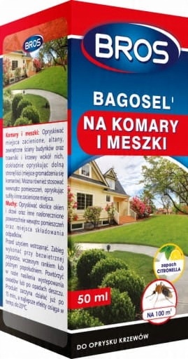 

Bros Bagosel 50 ML Oprysk Na Komary Kleszcze 100m2