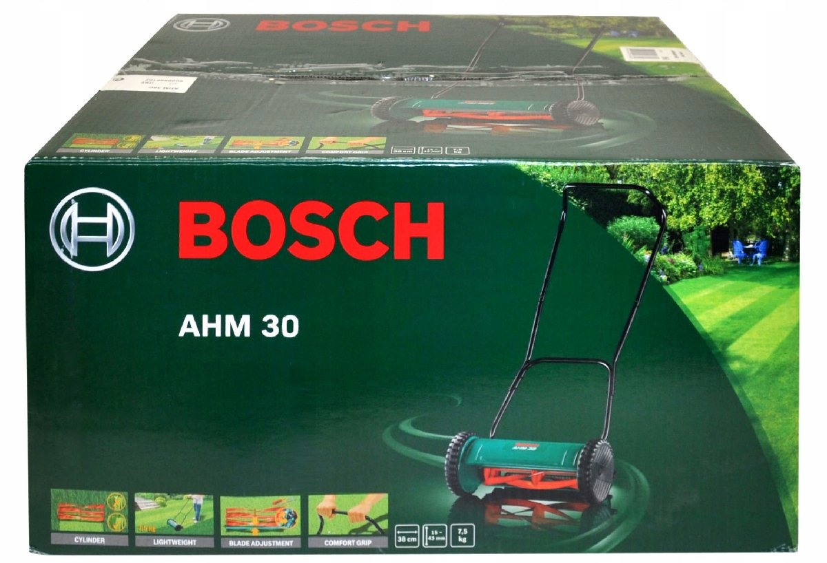 KOSIARKA RĘCZNA BĘBNOWA 30cm AHM 30 BOSCH Waga 6.4 kg
