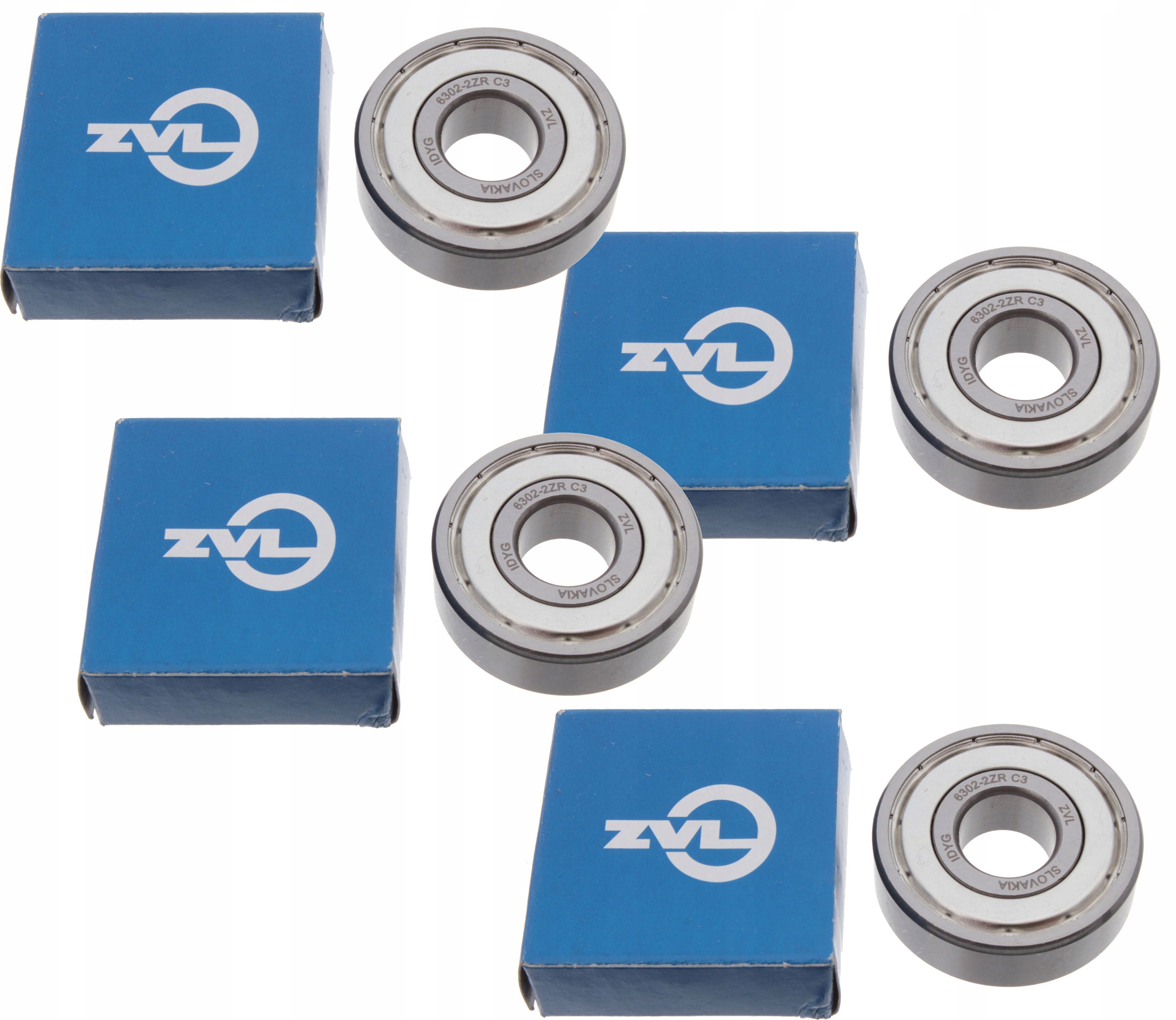 

Mz Wsk 125 Wfm Łożysko Zvl 6302 C3 Piasta Koła 4X