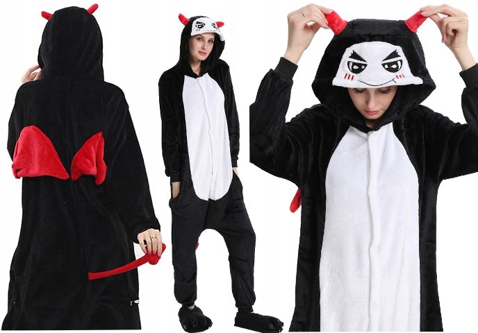 ČERT KOMBINÉZA PYŽAMO KIGU ONESIE S 11 CH1Ź