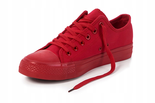 Buty dziecięce TRAMPKI tenisówki Czerwone Rozmiar 31