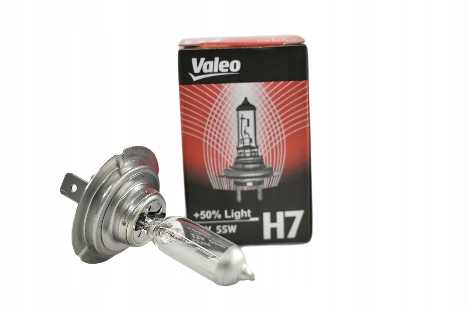

Valeo Żarówka H7 Light +50% Światła Mocna