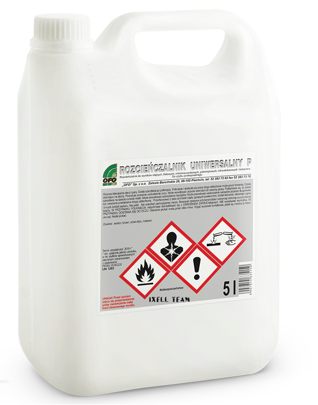 Rozcieńczalnik uniwersalny OFO 5 l