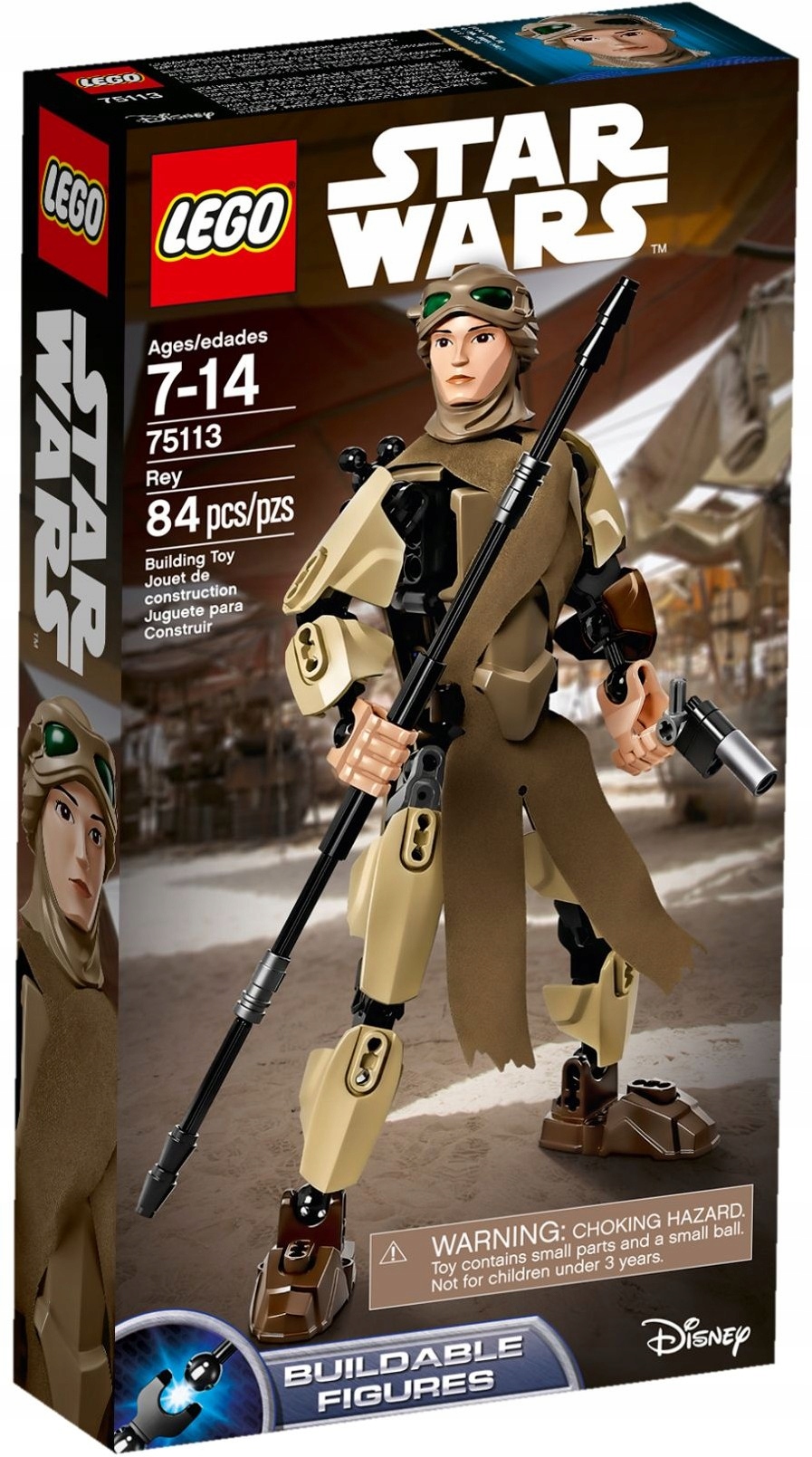 Lego Star Wars 75113 Rey Stavebnice Star Wars Originální Nové