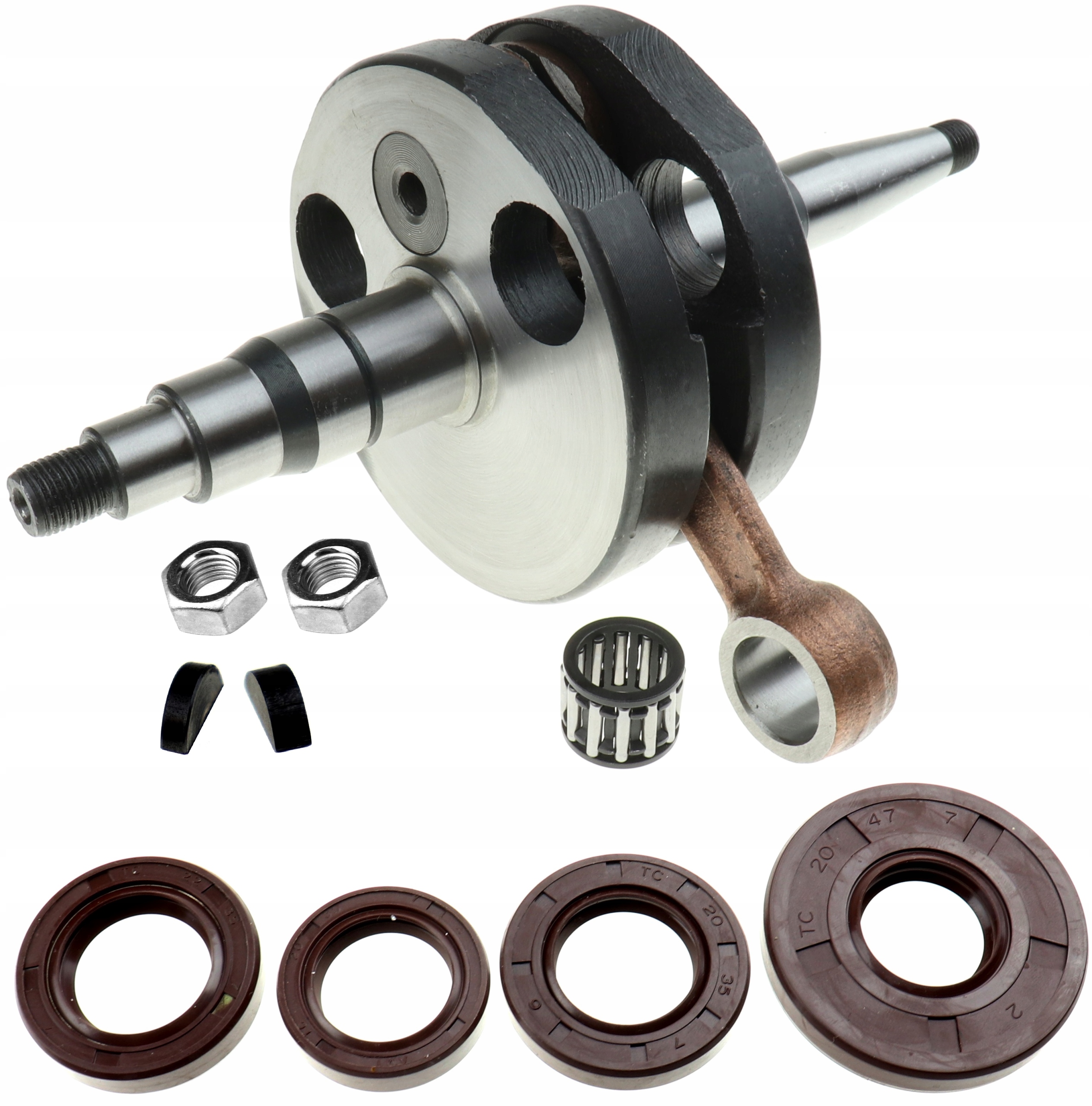 SIMSON WAŁ KORBOWY ŁOŻYSKO NAKRĘTKA KLIN ZIMERING