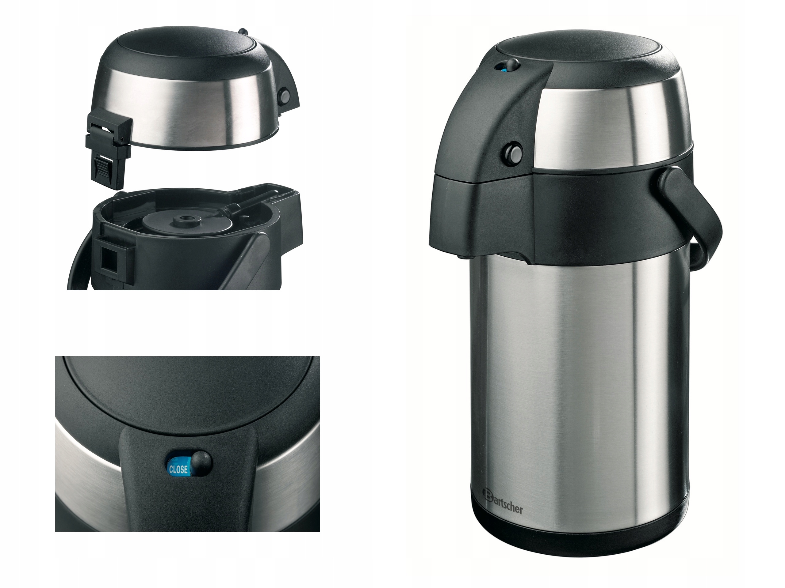 

Termos Cateringowy Z Dozownikiem 2,5L Bartscher