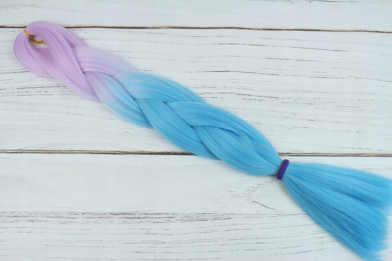 Włosy SYNTETYCZNE do warkoczyków KOLOROWE warkoczyki DOCZEPIANE WŁOSY ombre Typ włosów syntetyczne