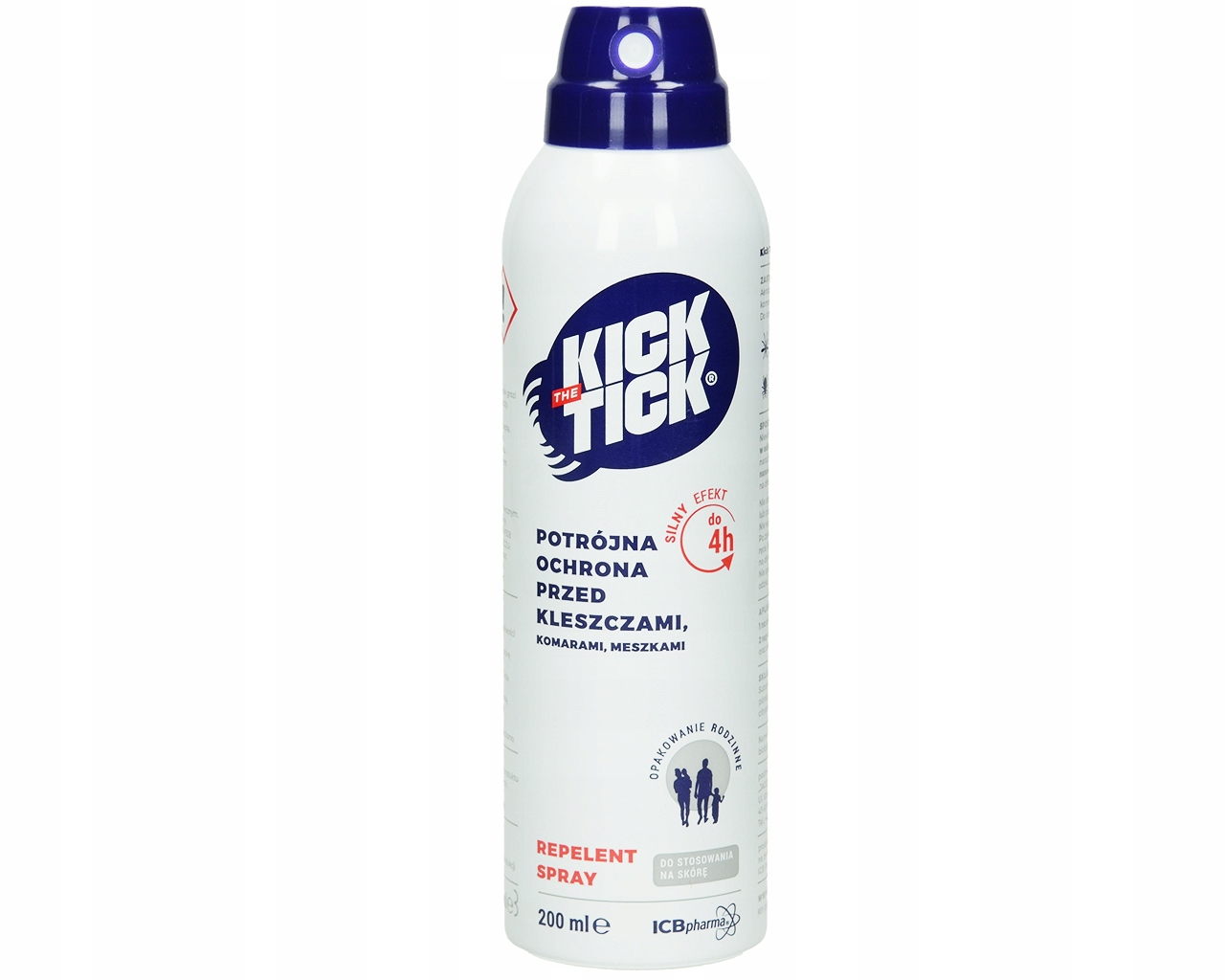 SPRAY ŚRODEK ODSTRASZACZ NA KLESZCZE KOMARY 200ML Producent inna