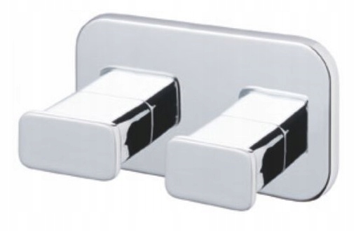 

Wieszaczek Podwójny Tore Metal Chrom 07823