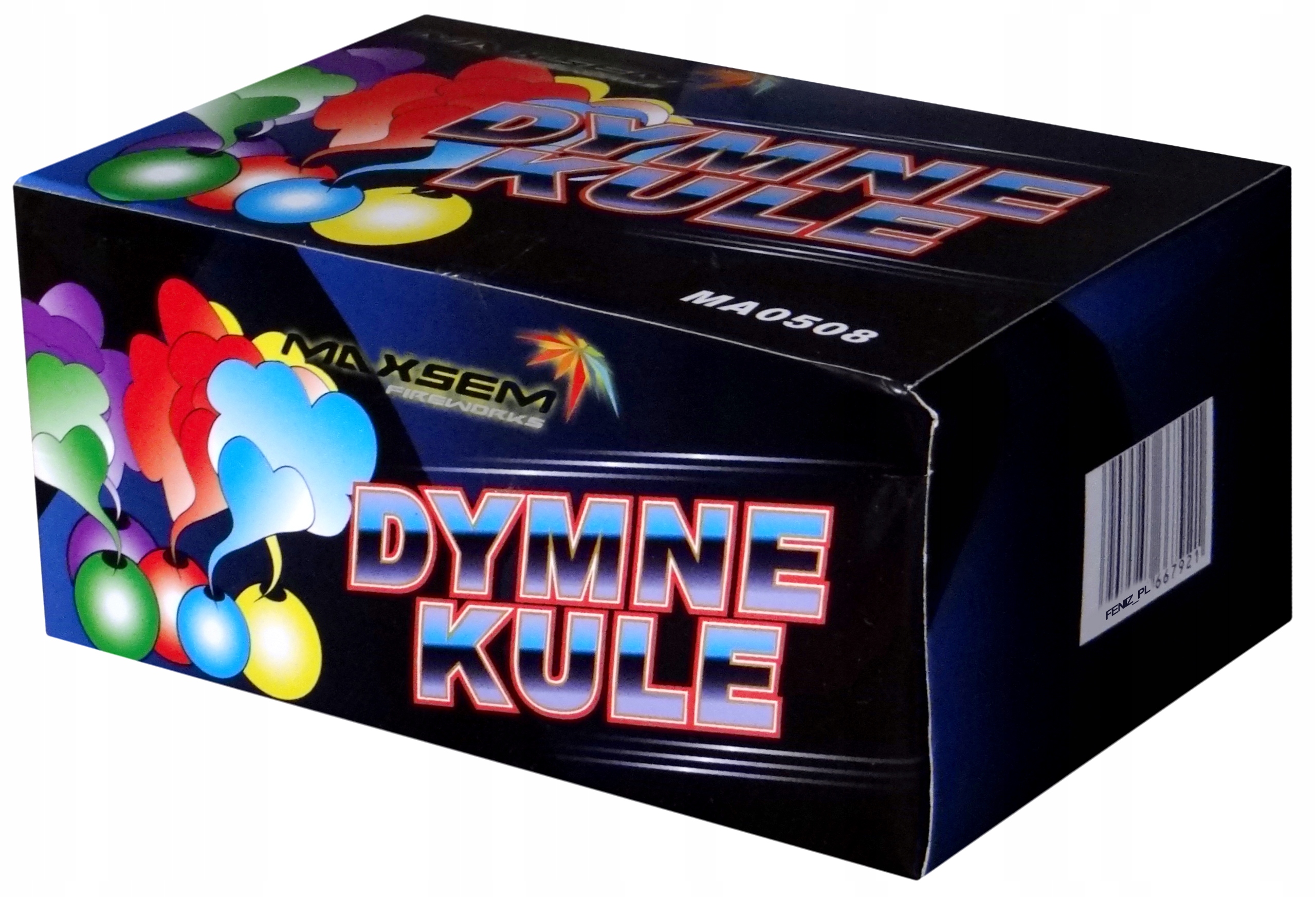 

Maxsem MA0508 Dymy Kulki Dymne Op 72szt Dymki
