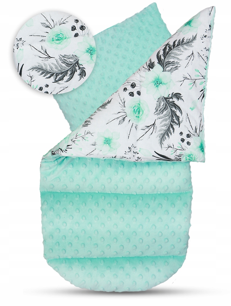 KOKON NIEMOWLĘCY GNIAZDO KOJEC MINKY ZESTAW XXL BABYMAM 7 EL. Marka Babymam