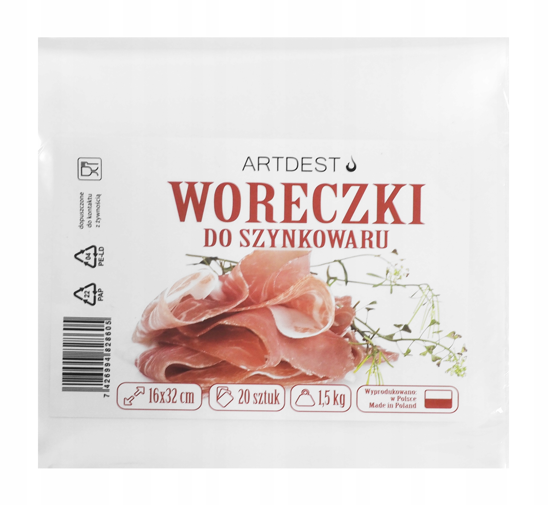 Woreczki Do Szynkowara 16x32 Cm 20 Sztuk Grube 6807805904 Allegro Pl