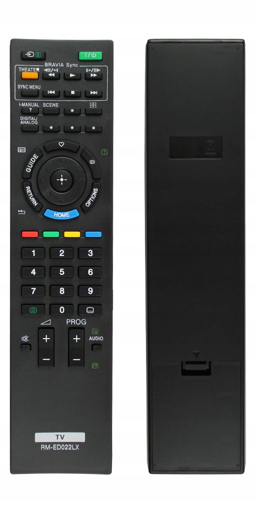 Pilot do Sony KDL-32BX300 KDL-32BX400 KDL-40BX400 Model RM-ED022