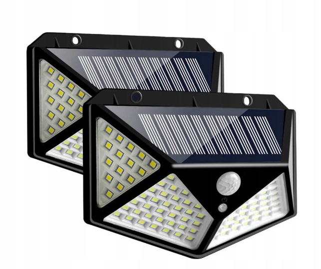 LAMPA SOLARNA Z CZUJNIKIEM RUCH I ZMIERZCHU 100LED Marka Solar Light