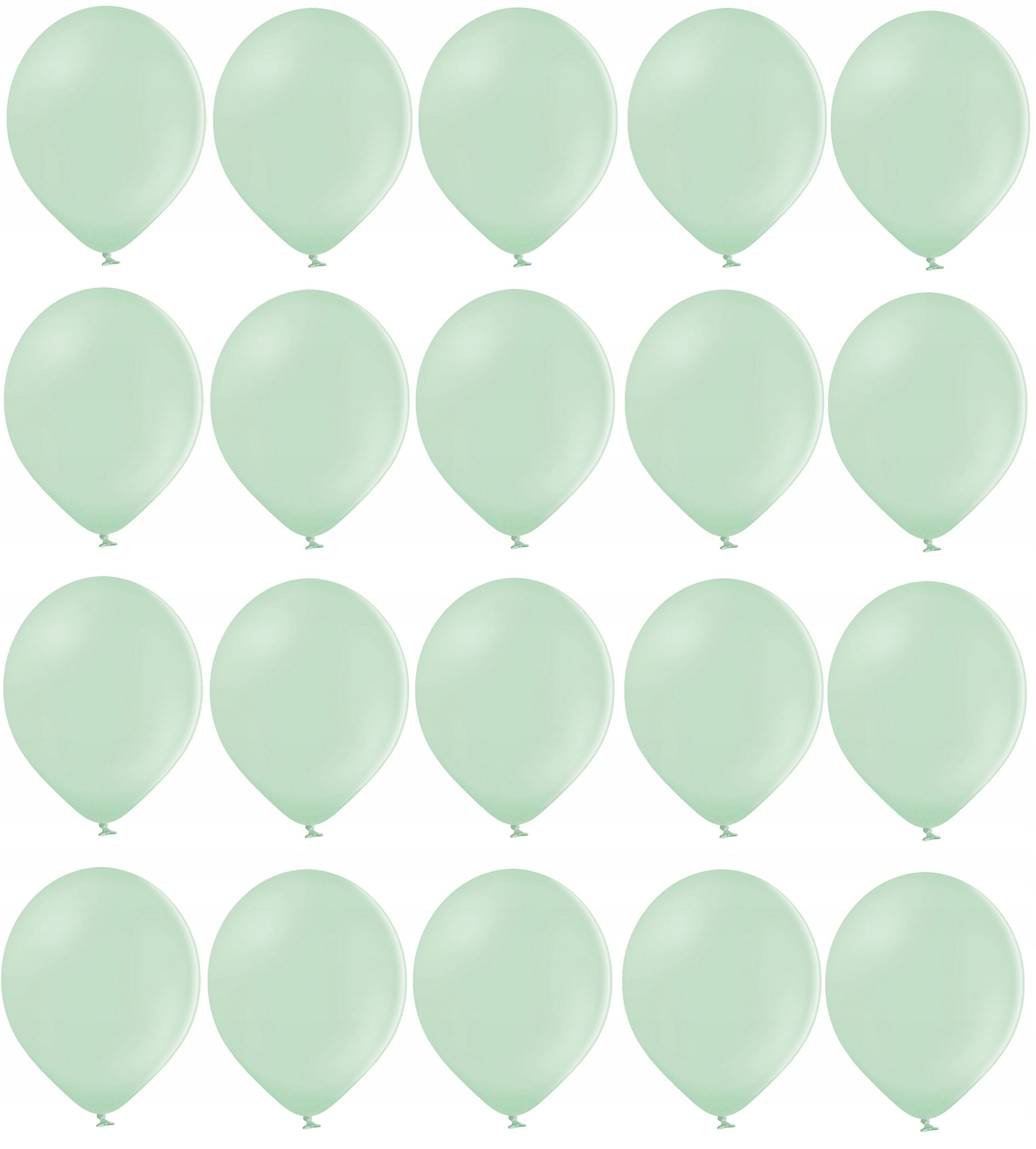 

Balony Pastel Kiwi Cream 25cm 20szt ślub urodziny