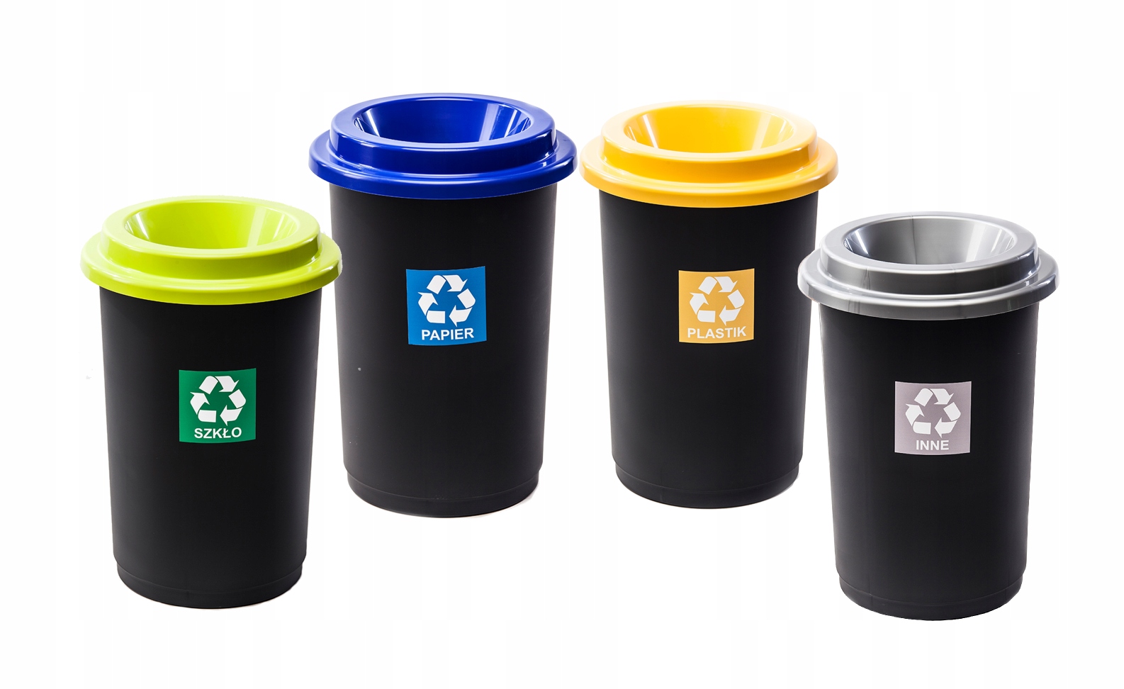 

Zestaw Kosz Do Segregacji Śmieci 50L Eco Bin 4 szt
