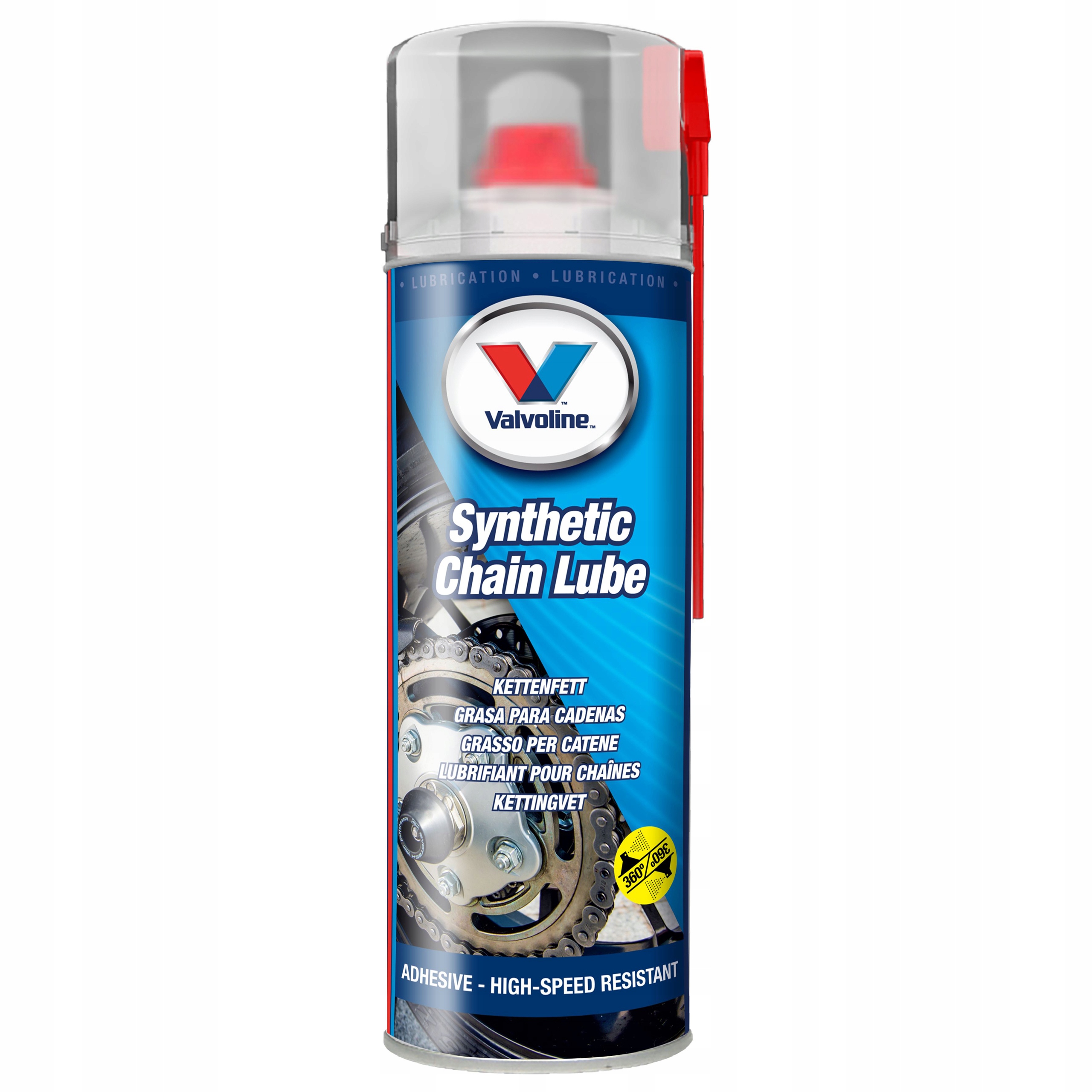 Valvoline Synthetic Chain Lube 500 ml Smar do łań Rodzaj biały smar