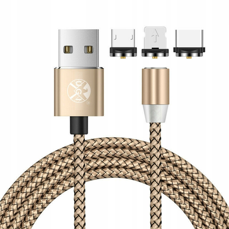 

Kabel Magnetyczny Ładowarka 3W1 Iphone Micro Usb C