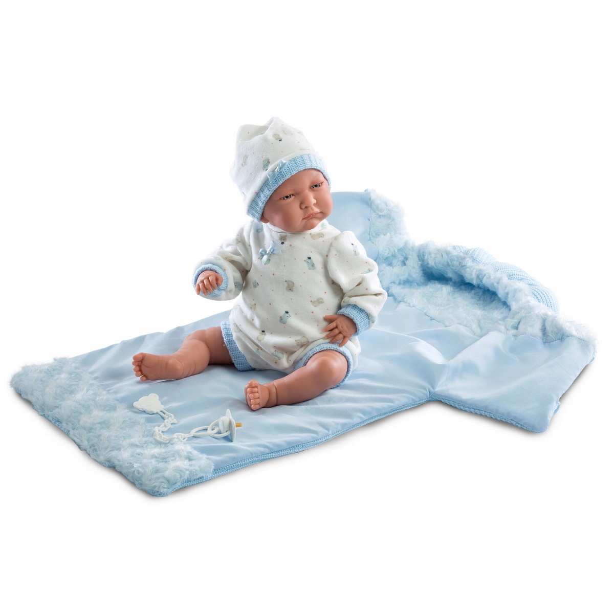 

Llorens Lalka Lalo becik Płacze 74039 42cm śpiwór