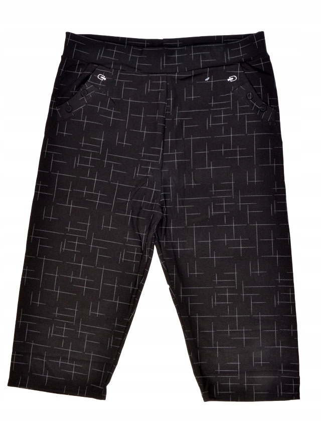 Spodnie Rybaczki spodenki krótkie 6XL DUŻE 50/52++