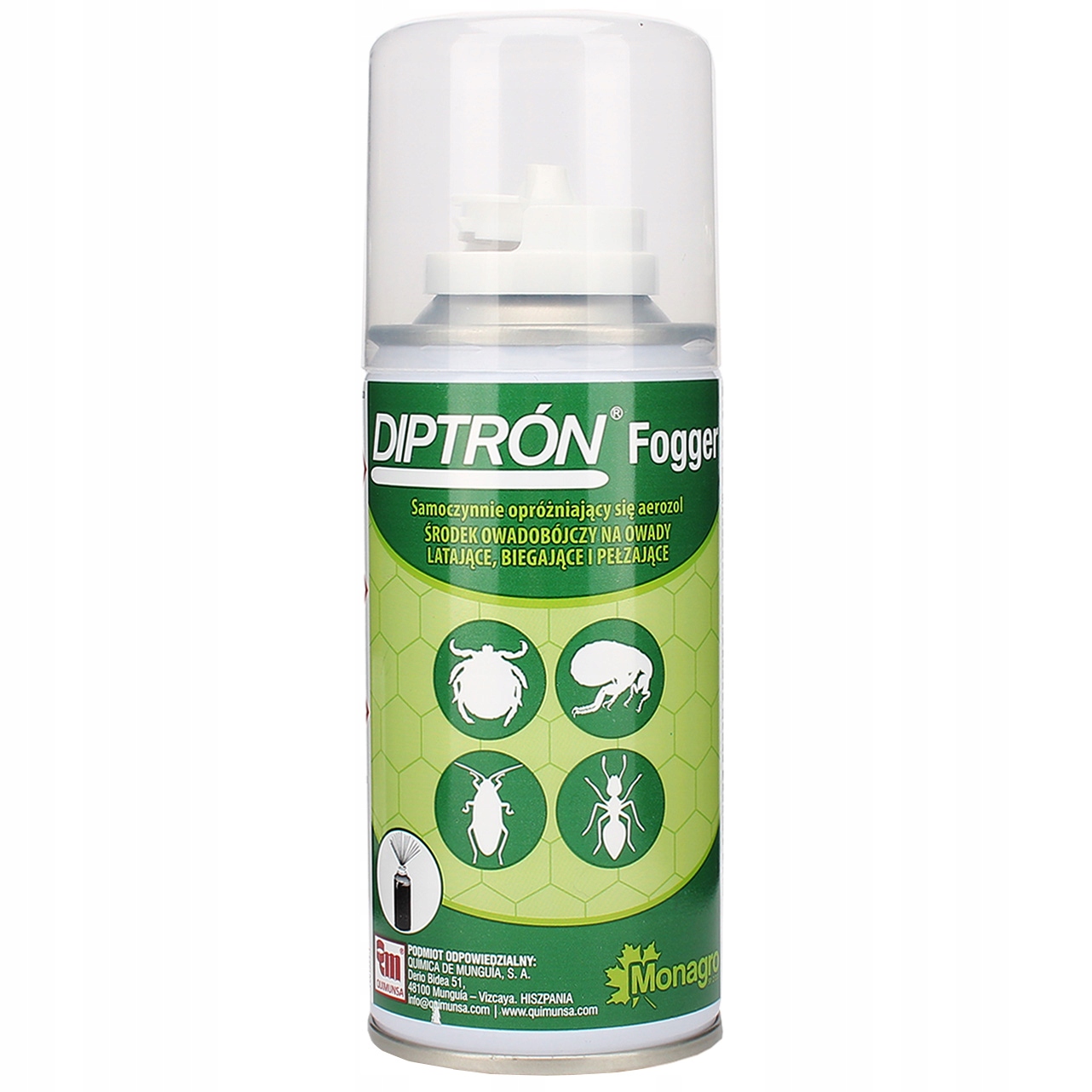 

Diptron Fogger Bomba na Pluskwy Pchły Muchy 150 ML