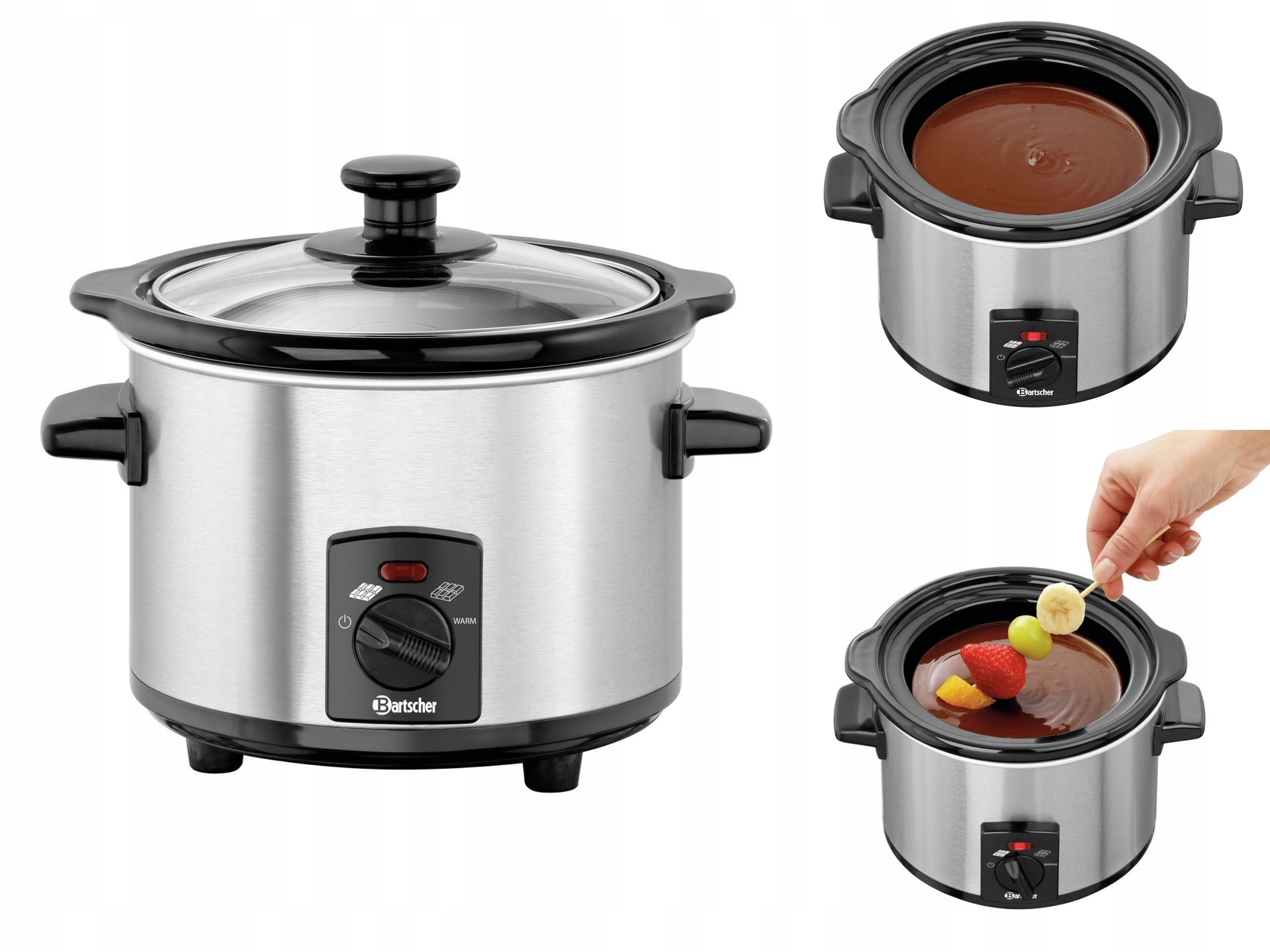 

Elektryczny Podgrzewacz Do Czekolady 1,25L 120W